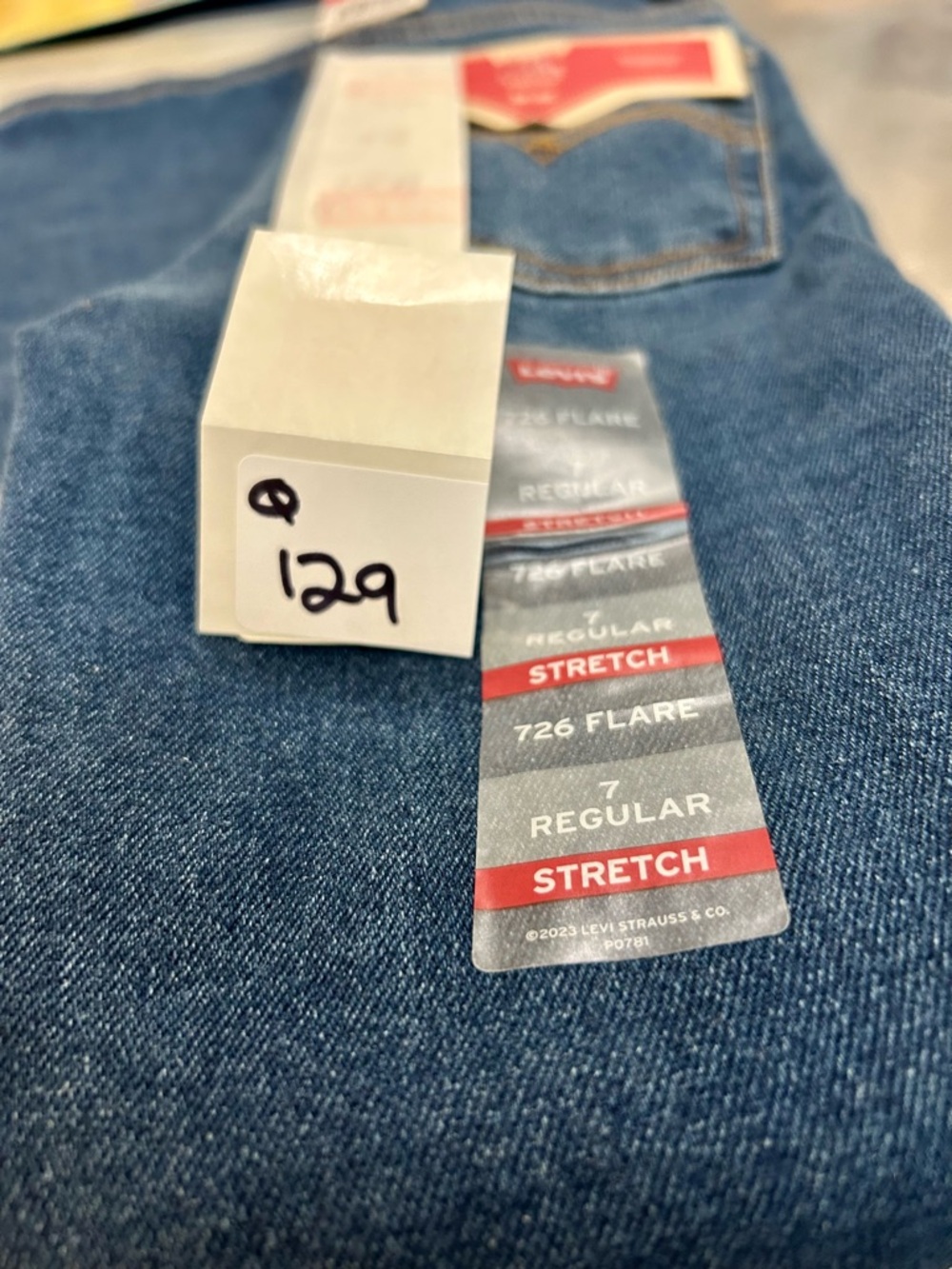 NWT | Levi’s 726 Girls’ High- Rise Flare Jeans - Picture 13 of 13